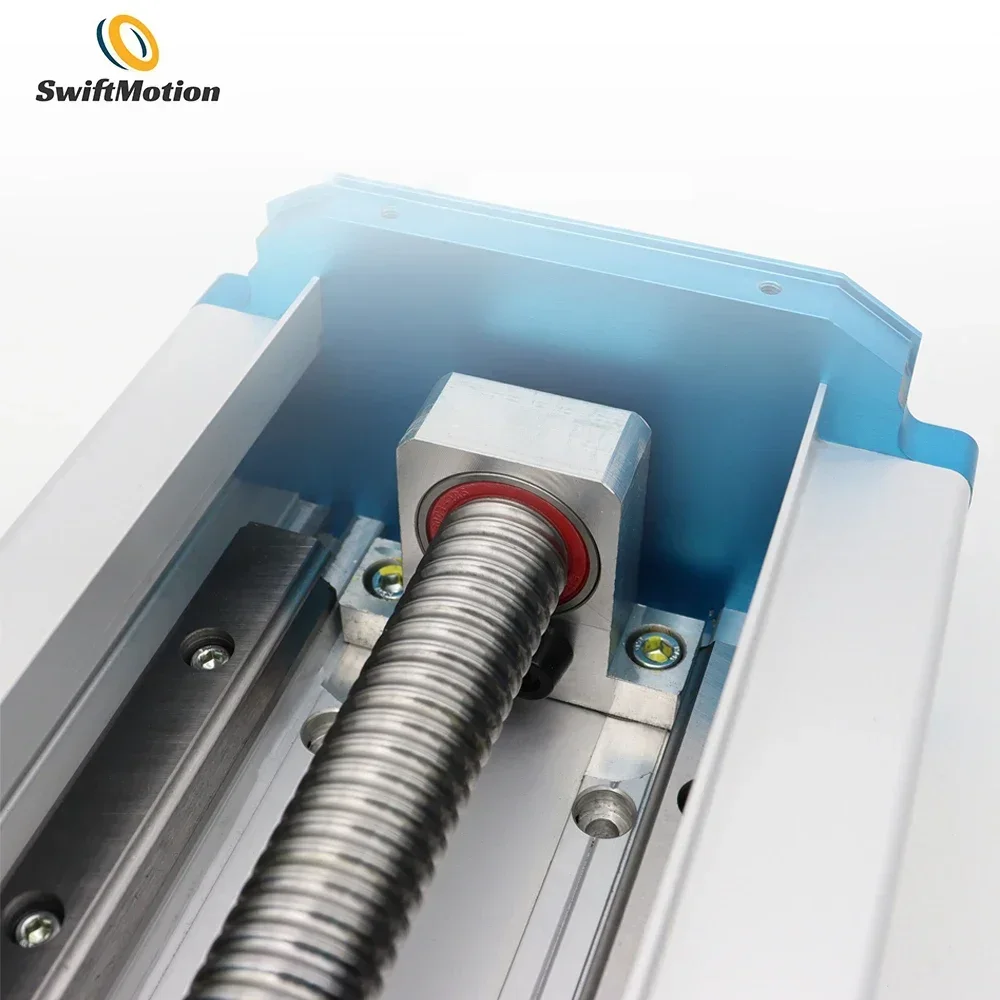 Сверхмощный герметичный пылезащитный линейный направляющий модуль с шариковым