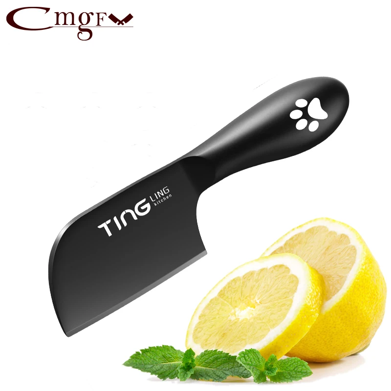 Цельнометаллический нож для фруктов бытовой мини-кухонный резки небольшой набор