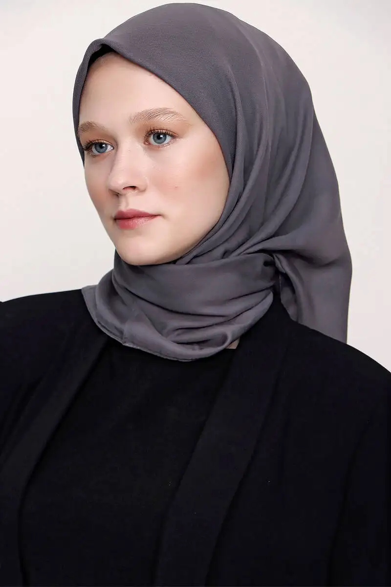 

Miray Straight Soft Scarf Smoked