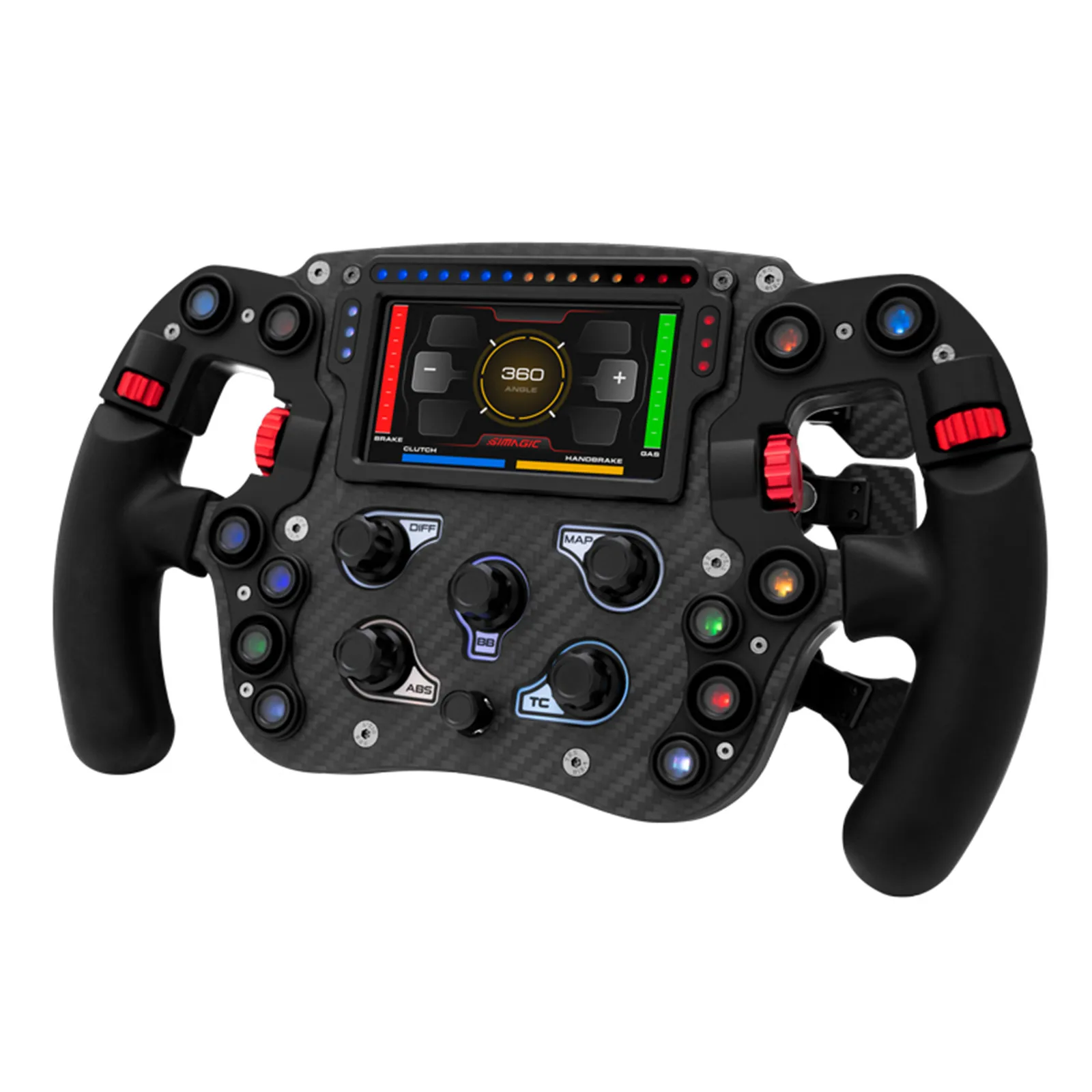 Фото Гоночный симулятор F1, рулевое колесо Simagic FX PRO, уравнение, рулевое колесо из углеродного волокна №1