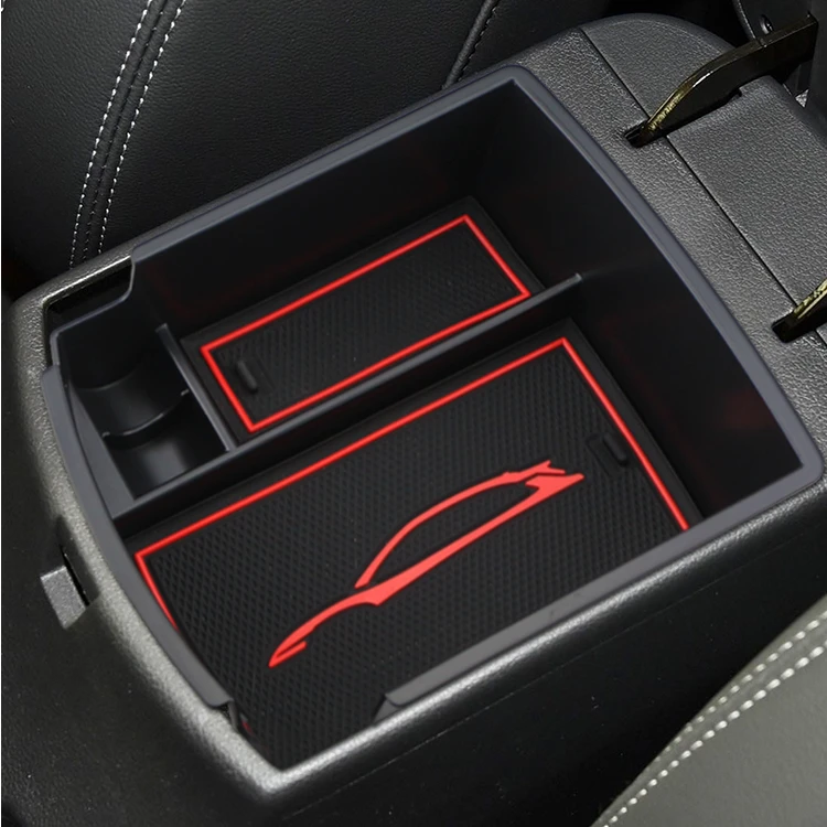 

Car Center Console Armrest Storage Box for Hyundai Kona Encino 2017-2021 Arm Rest Stowing Trays Container Organizer Accessories