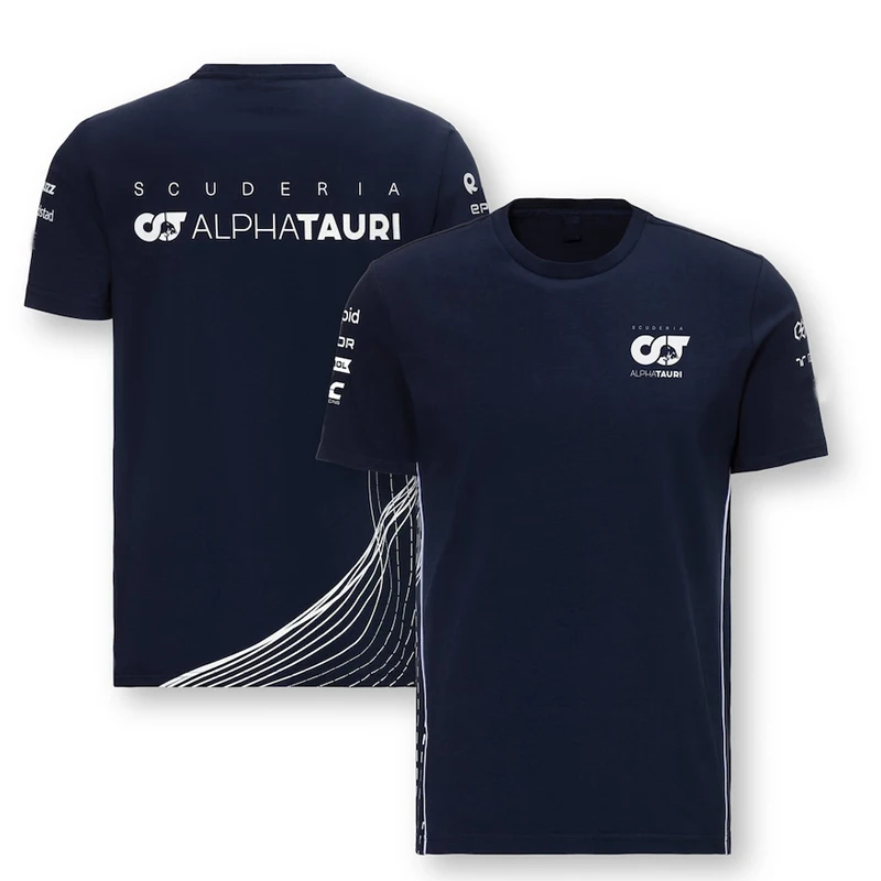 

2023 Scuderia Alpha Tauri Alpha Taurus Jersey Japan Netherlands Commemorative T-shirt Formula One Team Uniform F1 T-shirt MOTO