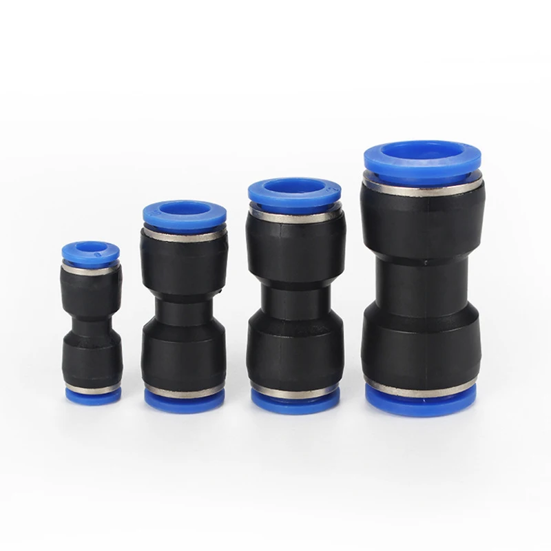 

Air Pneumatic 10mm 8mm 14mm 6mm 12mm 4mm 16mm OD Hose Tube One Touch Push Into Straight Gas Fittings Plastic Quick Connectors