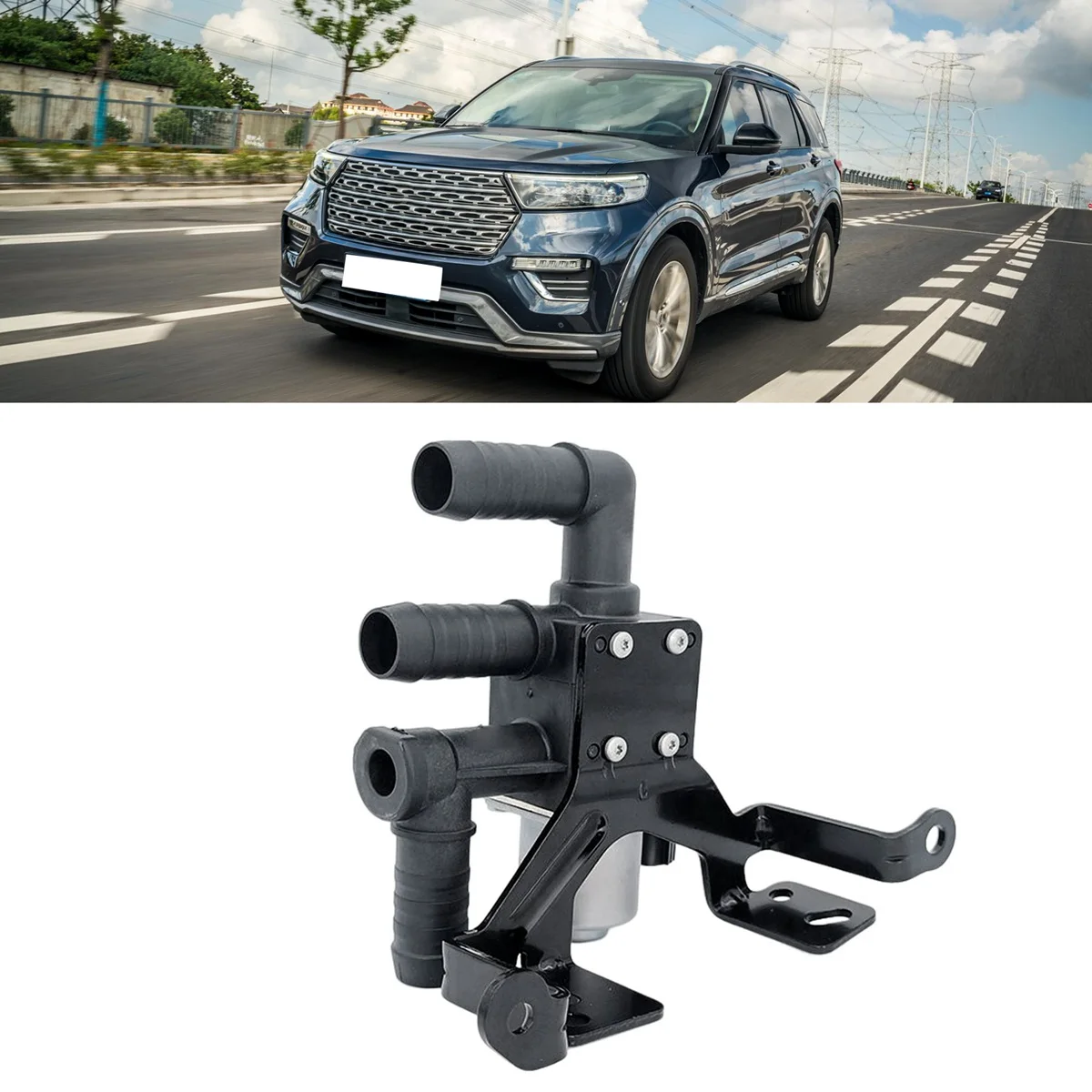 DG13-18C310-AA клапан теплого воздуха и воды регулирующий для автомобиля Ford