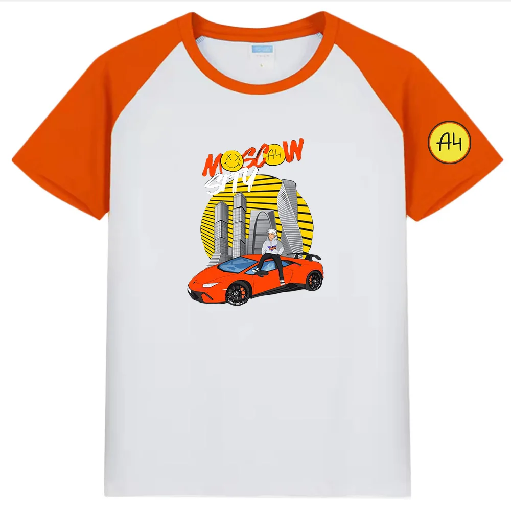 Merch A4 Lamba T-Shirts Kid's Summer Baby Boy Clothes Chidren Casual Clothing Girl's Tops а4 мерч для детей 100%Cotoon Tee Shirt