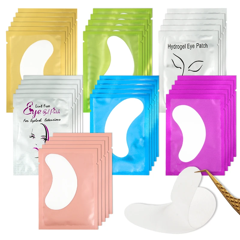 

50 Eye patches eyelash extension under eyelashes fake lashes stickers lash extension supplies patches for building eye stickers