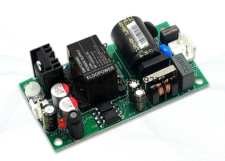Фото AC-DC преобразователь 36W 220V в 5V6A, малогабаритный регулируемый модуль №1