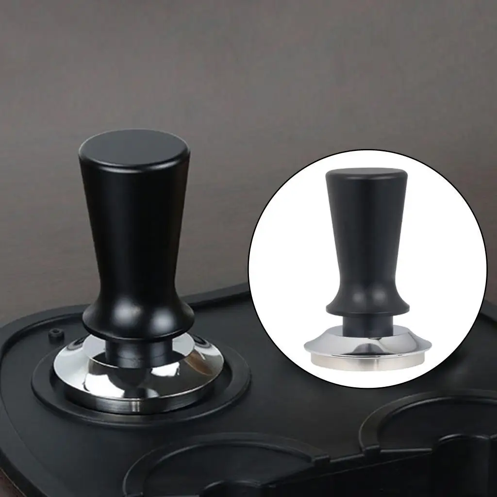 

Coffee Powder Distributor Leveler Tool Tamper Press Hammer Black 51mm
