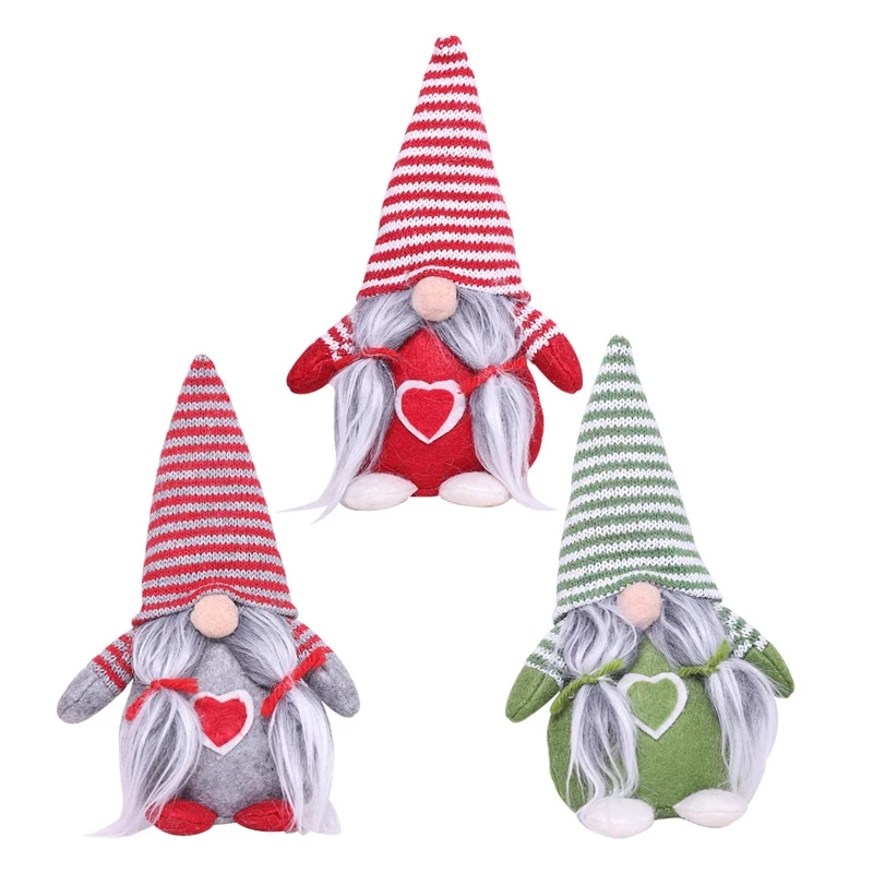 

Гномы Tomte, плюшевые, ручной работы, скандинавский, ниссе, эльф, карликовый, многоярусный лоток, украшения 53CA