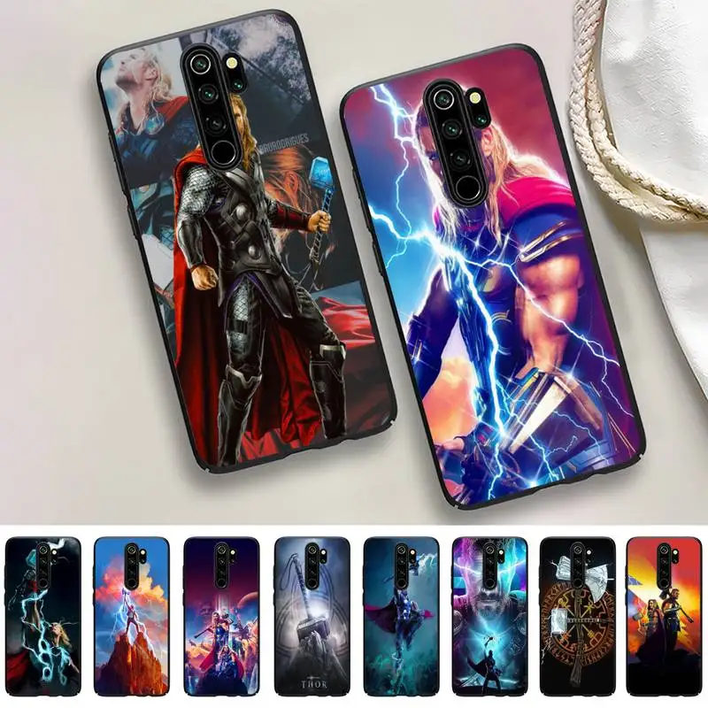 

Disney Thor Love and Thunder Phone Case For Redmi 9 5 S2 K30pro Silicone Fundas for Redmi 8 7 7A note 5 5A