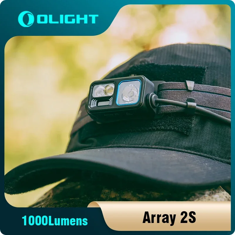 Налобный фонарь OLIGHT Array 2S 1000 люмен легкий налобный 4 режима светодиодный с