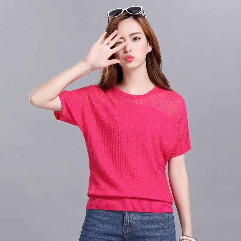

2023 Women Short Sleeve mint Shirt Top Garment