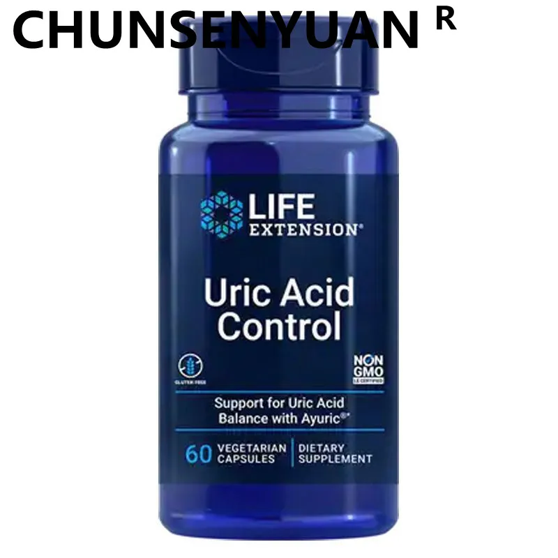 

Uric Acid Control Support For Uric Acid Balance With Ayuric Lmprove Gout 500mg*60Capsules