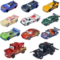 disney pixar cars 3 lightning mcqueen shif well rust eze mater 155 diecast metal alloy car model toys for boys birthdays gift