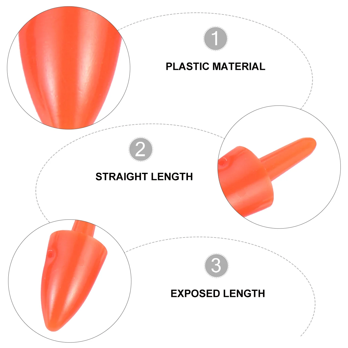 Пластиковый нос снеговика зимние праздничные украшения аксессуары для игрушек