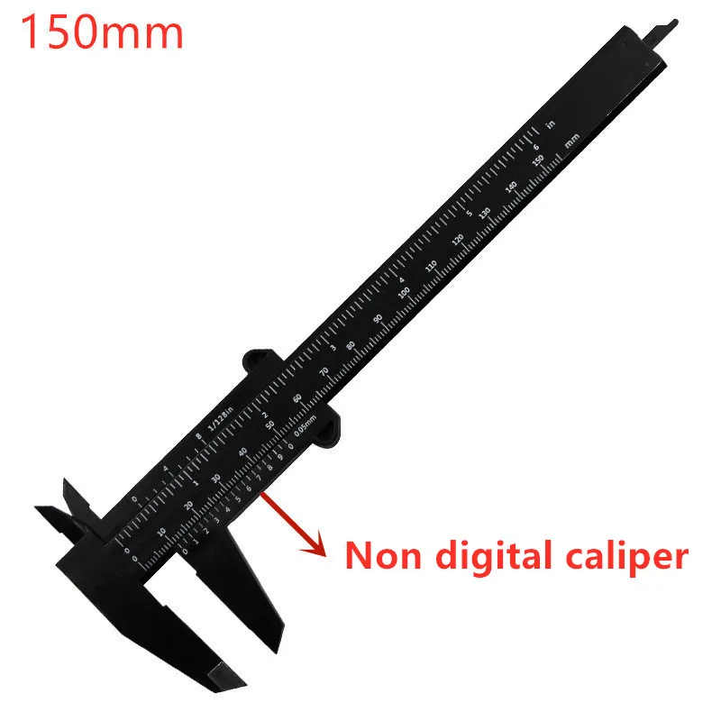 

150mm 100mm Electronic Digital Caliper Carbon Fiber Dial Vernier Caliper Gauge Micrometer Measuring Tool Digital Ruler
