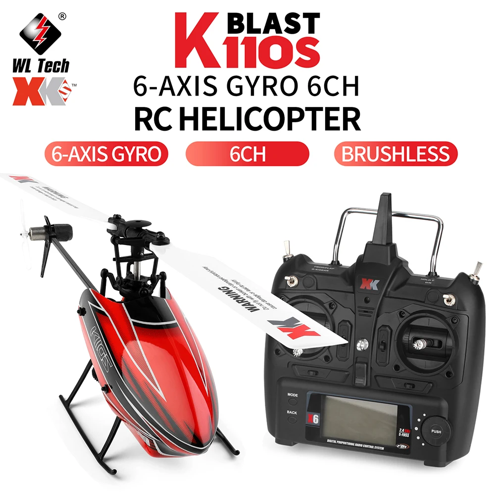 

System Brushless Remote With Helicopter Control Motor Toy Wltoys Compatible