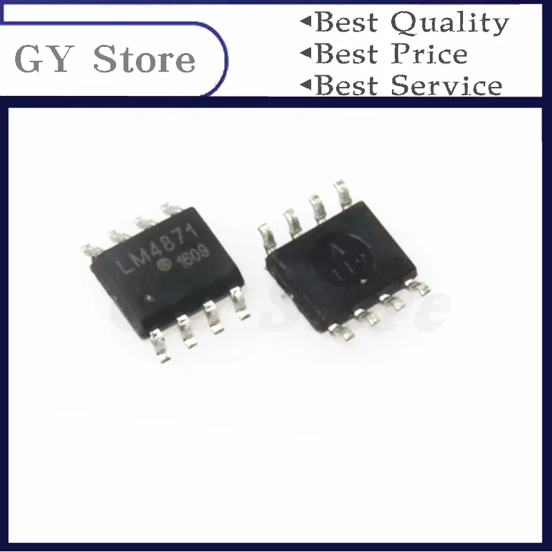 

10 шт. LM4871MX LM4781T SOP8 LM4871 SOP 4871 SOP-8