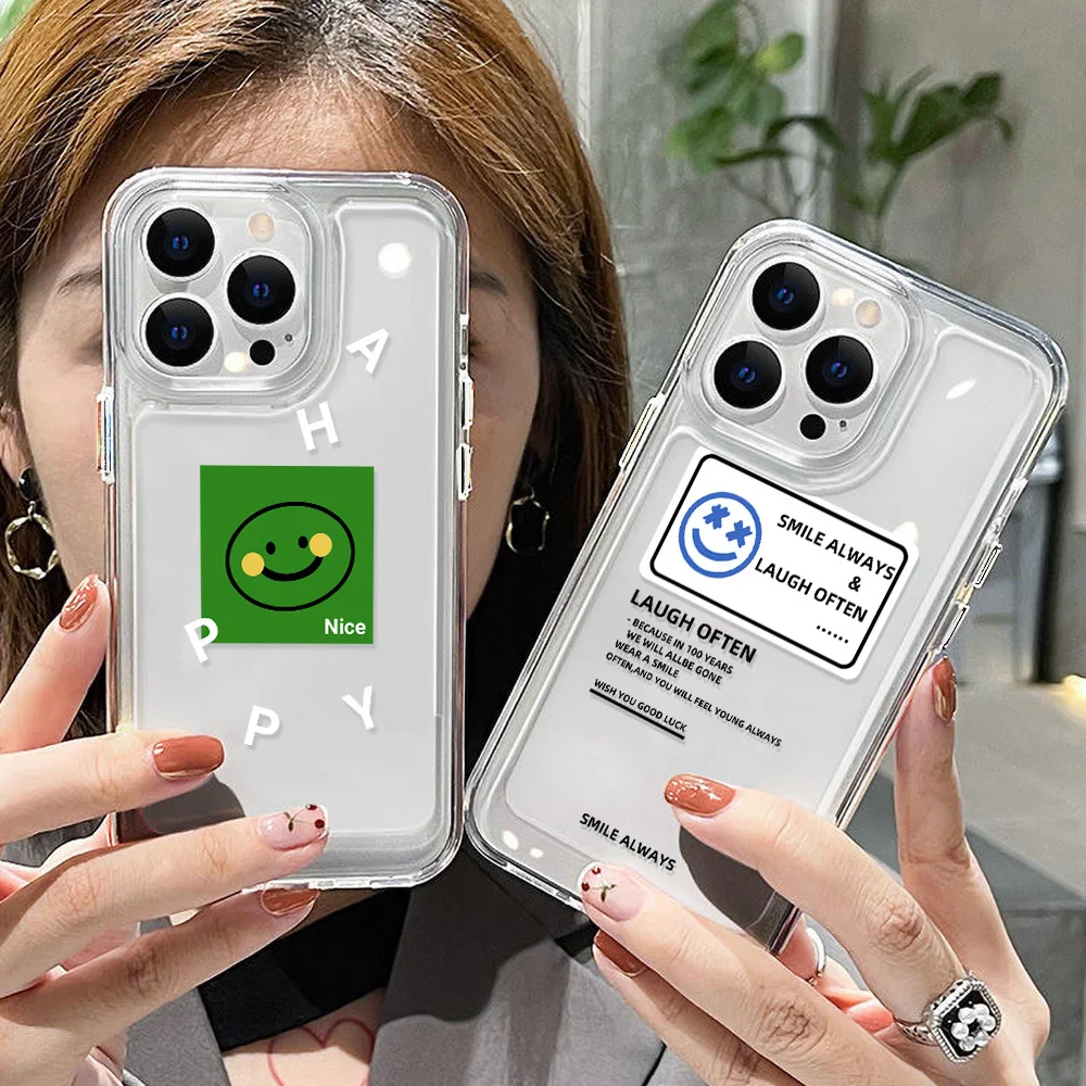 

Cute Smile Face Phone Case For Xiaomi Mi 12T 11T Pro Cases Xiaomi 12 11 Lite 5G NE 11i 10T 10 Poco X4 Pro X3 NFC M3 F4 F3 Covers