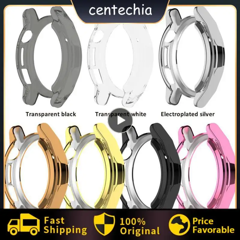 

Black Watch Case For Huawei Watch Gt3 Se Soft Adhesive Screen Protector For Huawei Watch Gt Runner Hands Transparent Portable