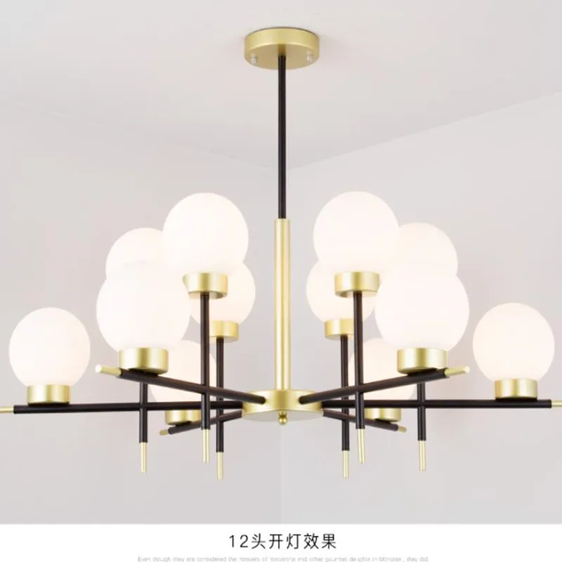 

Modern minimalist lighting Nordic living room pendant lamp bedroom restaurant creative magic bean pendant lgihts