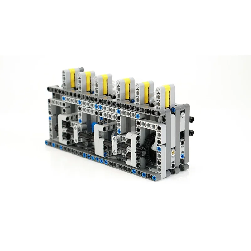 419 шт. детали строительные блоки 6 цилиндров