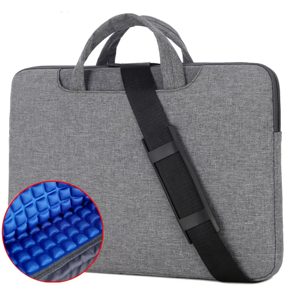 

bag 12 13.3 14 15 16 inch Nylon Shoulder Handbag Computer Portatile For Macbook Air Pro 13 Waterproof Notebook Bag