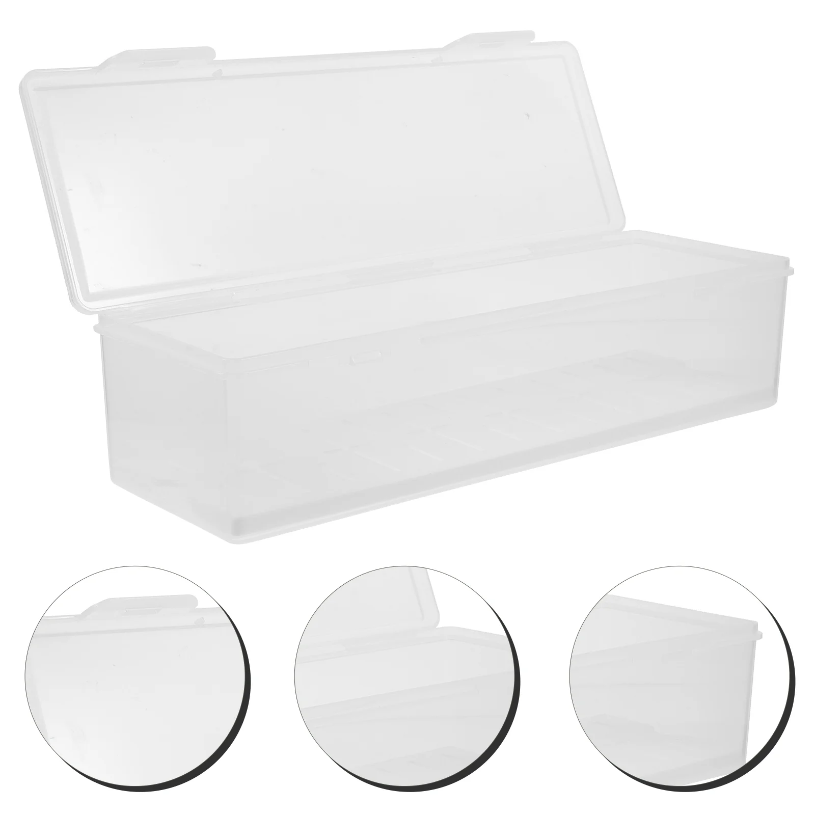 

Sealed Crisper Fridge Food Holder Fruit Container Kitchen Supply Canister Bread Refrigerator Containers Grade Toast Case