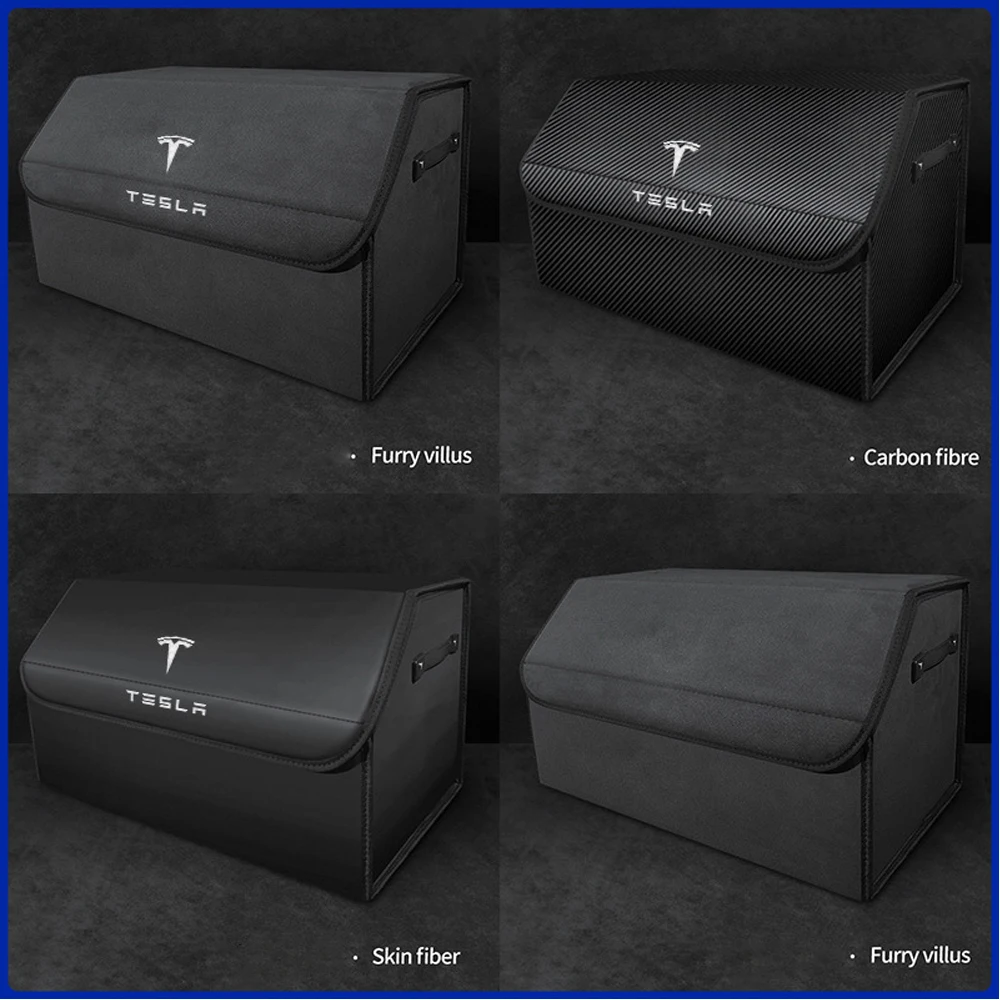 Высококачественный меховой органайзер для багажника автомобиля коробка с