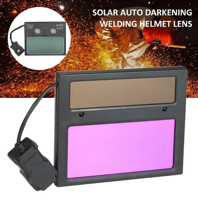 Сварочный шлем с автоматическим диммером Solar Pro и фильтром объектива для