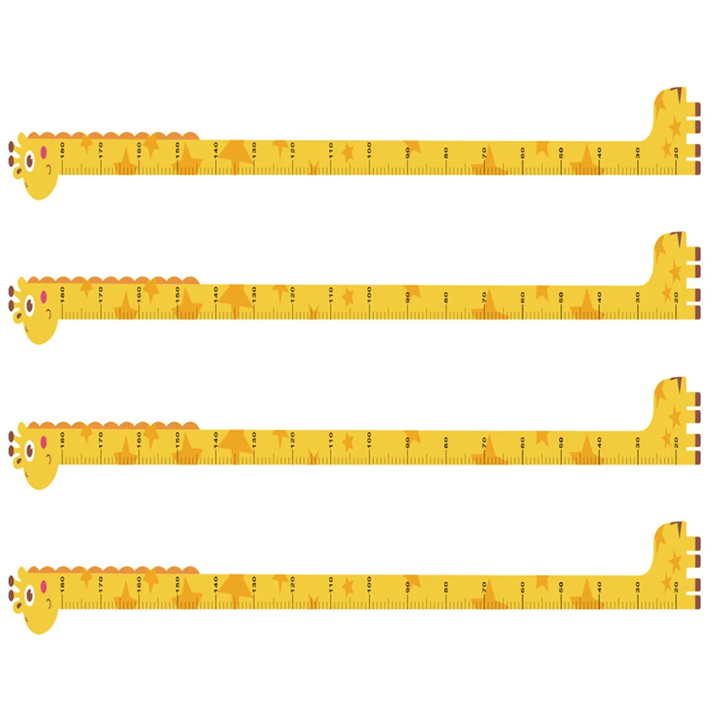 

4Pcs Height Measurement Chart Kids Height Measurement Chart Wall Growth Chart Kids Growth Height Chart