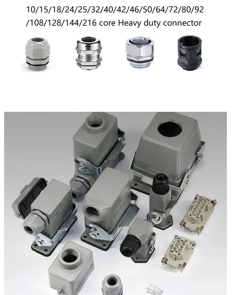 Жильный разъем для тяжелых условий эксплуатации