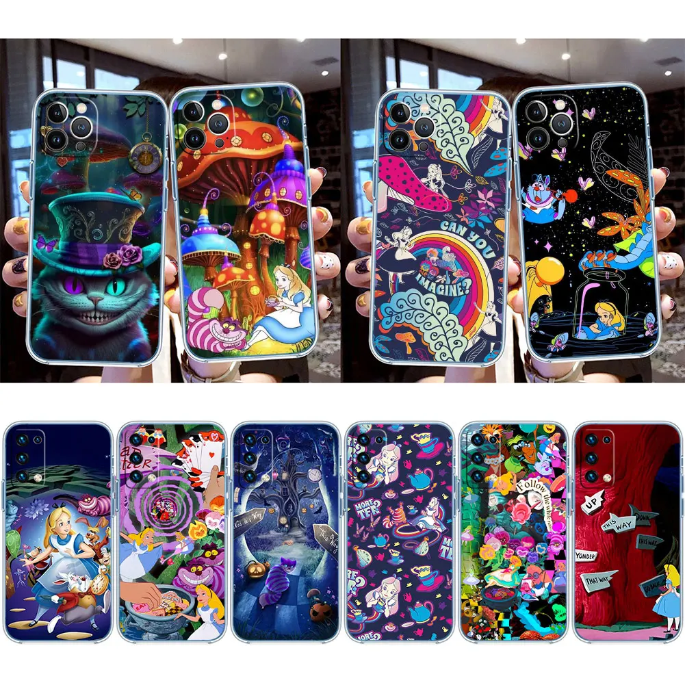 Disney Алиса в стране чудес планшетом для Moto One Zoom Vision Macro Action Hyper Fusion G8 G9 G10 G20 Plus Play Power