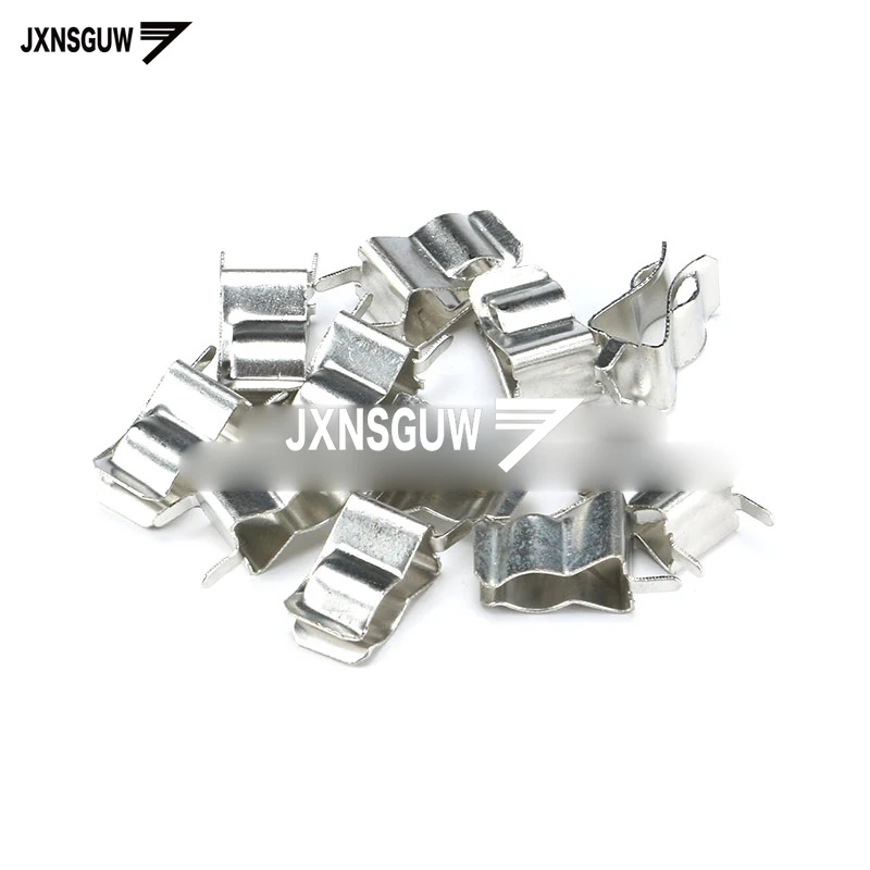 

50 шт. 6x30 мм зажим предохранителя/держатель предохранителя/зажим предохранителя/никелированные медные зажимы держателя предохранителя сте...