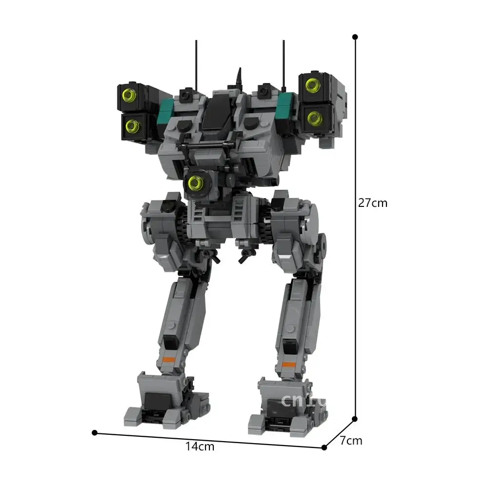 BuildMoc BattleTechs Marauder MAD-3R и Flea Механический набор
