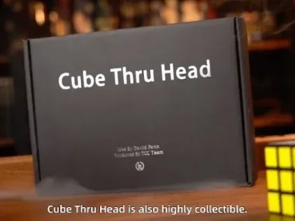 Cube Thru Head от Дэвида Пенна - Фокусы