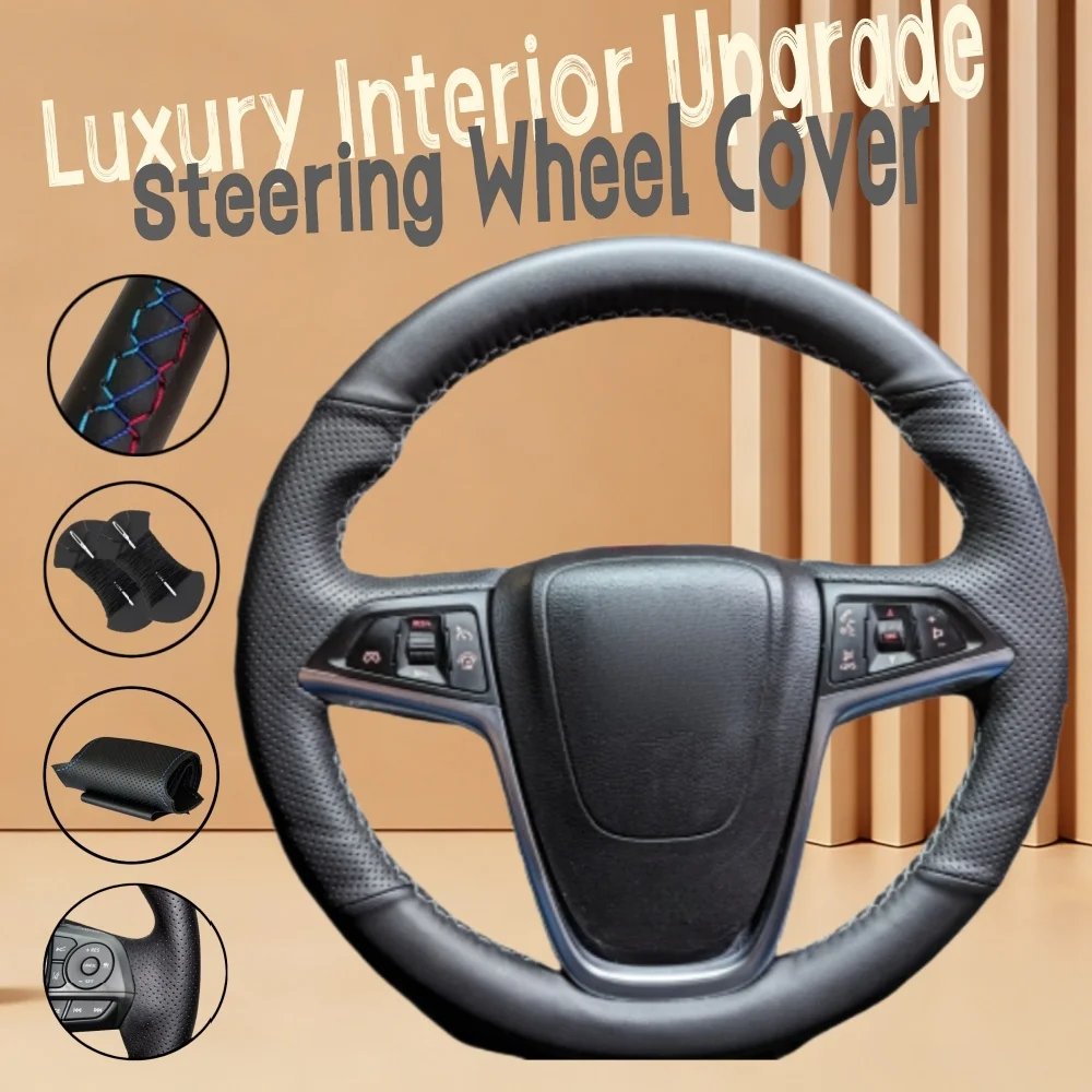

Чехол на руль из микрофибры для Opel Astra (J), Cascada, Mokka 2012-2019, Insignia