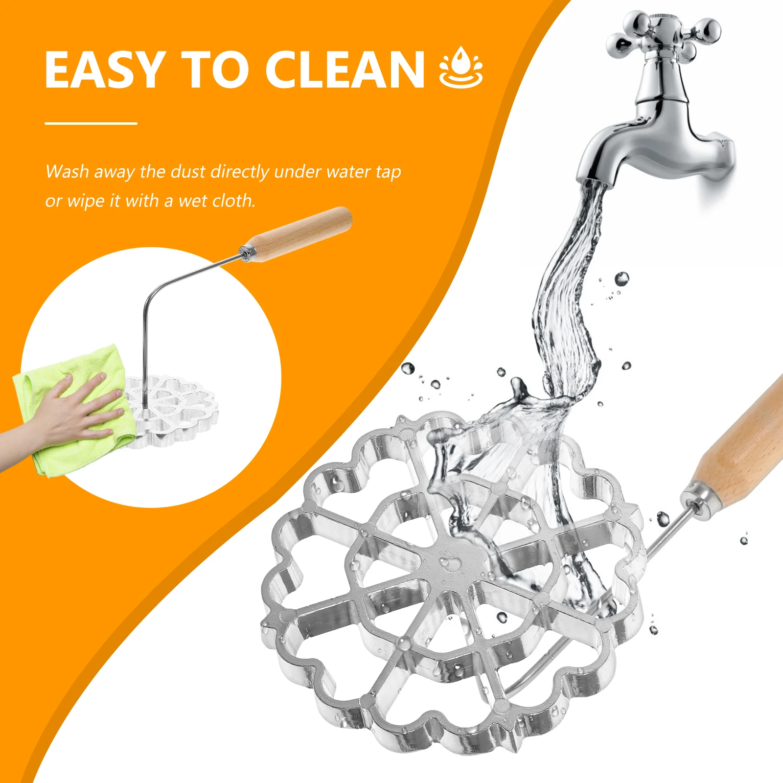 Форма для масляного пирса с розами детская мини-вафельница антипригарным