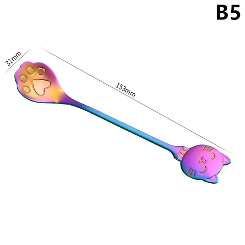 Ложка для кофе TPXCKz, кошачья лапка