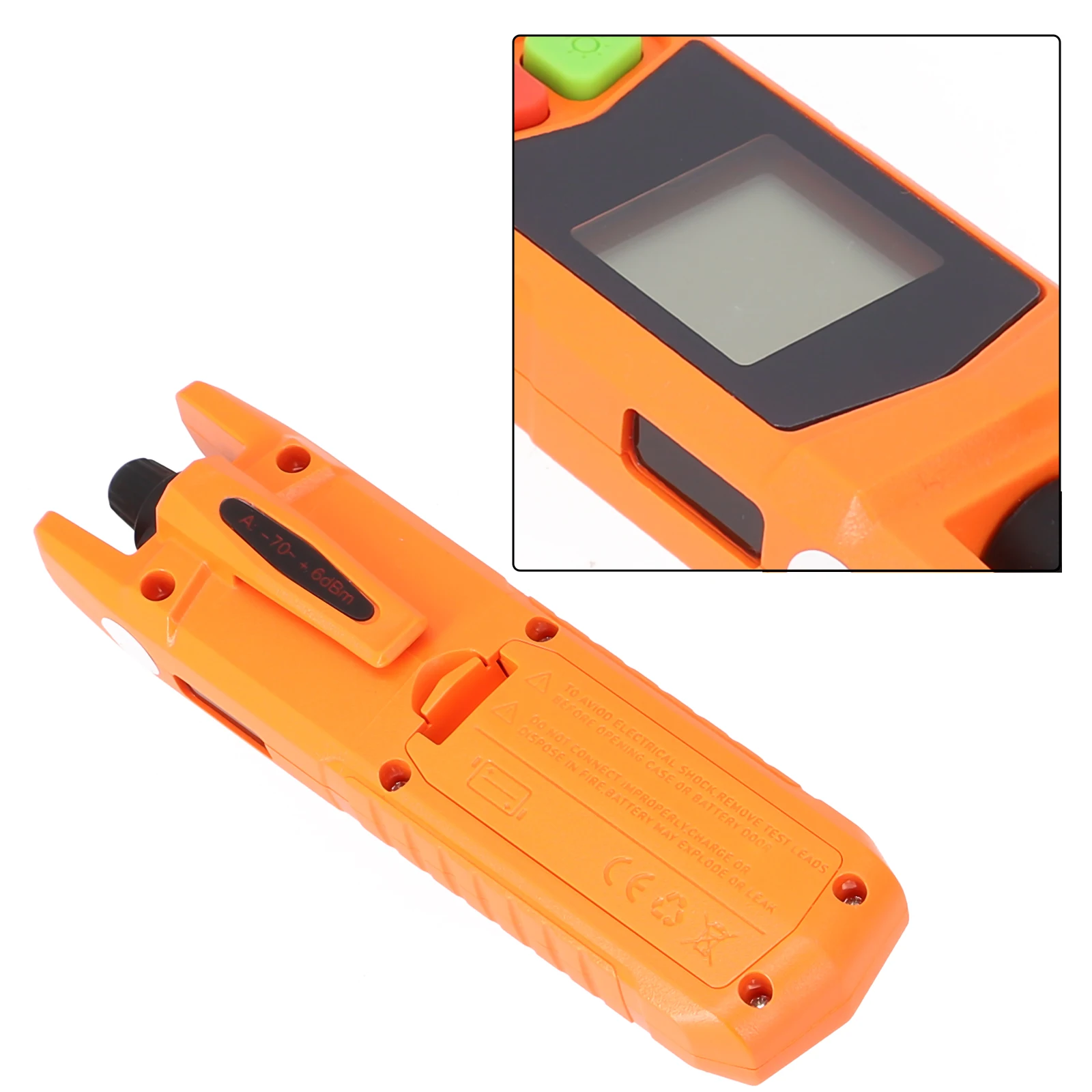 Измерительный оптический измеритель мощности -70~+6dbm OPM 127 X 36 5 28 мм 1 шт. Волокно