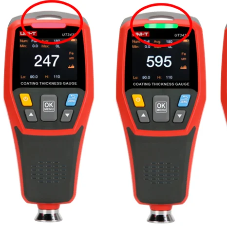 

China zinc measurement with low price fe digital paint coating thickness gauge meter