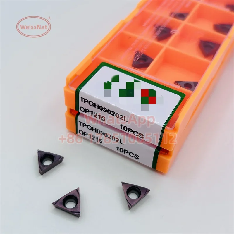 Inserti Di Tornitura TPGH Originali | Grado OP1205H | Rivestimento PVD Viola | Per Acciaio Inossidabile - Foto 11