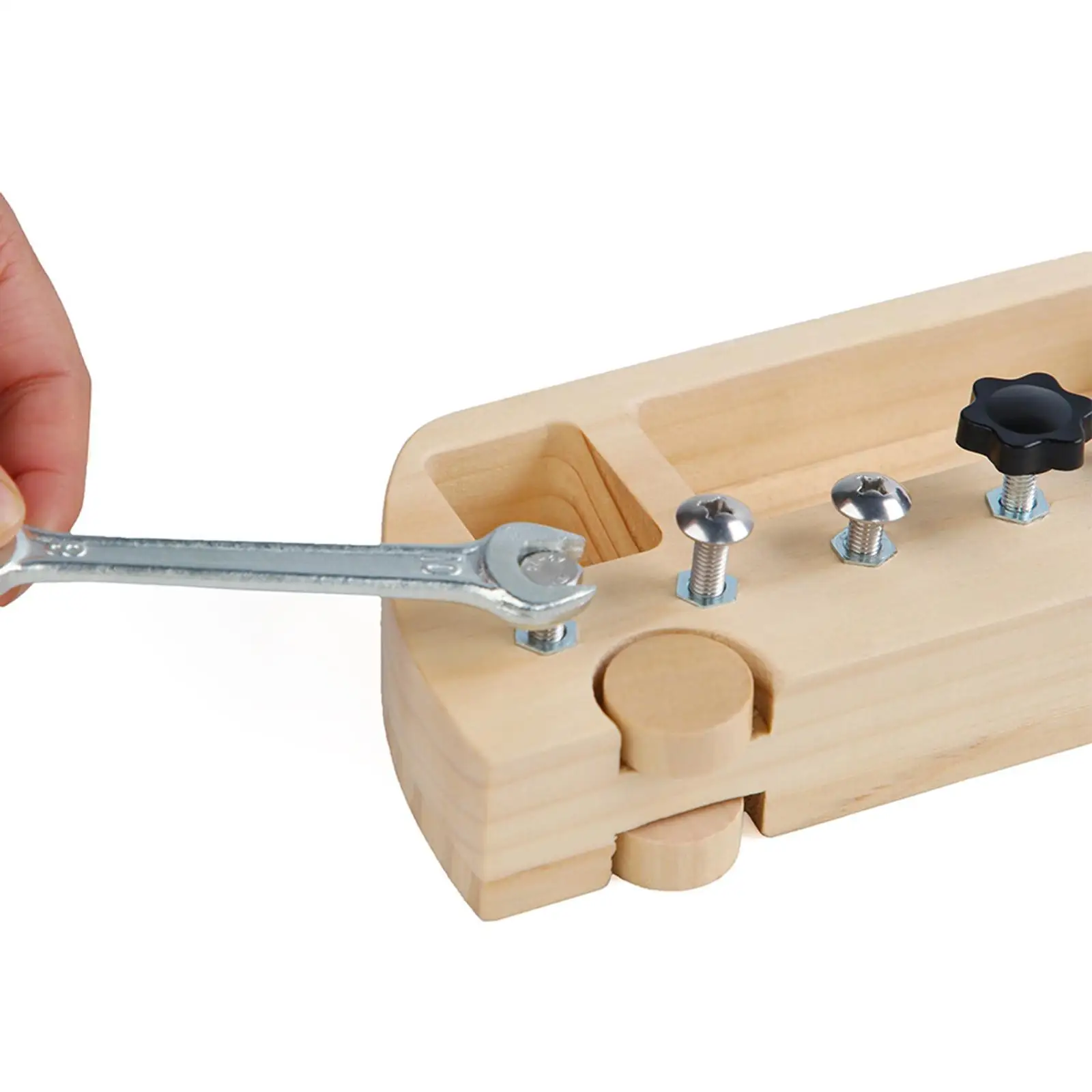 

Montessori screw driver board Children Activity Board Life Skills Toys