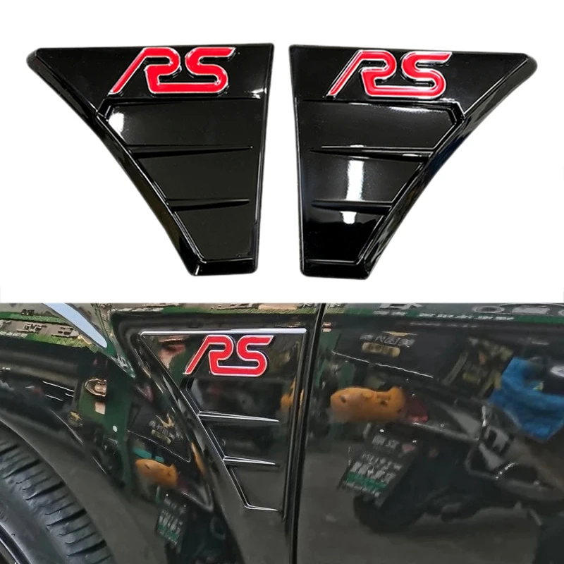 Яркие черные вентиляционные отверстия для боковых крыльев сменные решетки