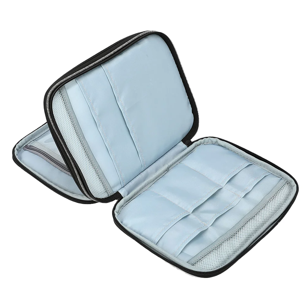 

Crochet Needle Hook Knitting Storage Case Organizer Holder Sweater Zipper Portable Wire Circular Tube Tote Pouch Empty Carrying