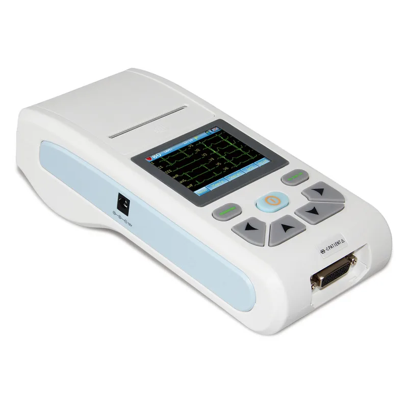 Сенсорный экран CONTEC ECG90A 12-канальный электрокардиограф ECG/EKG программное