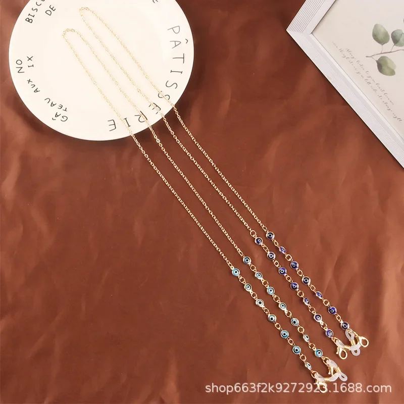 1 шт. модная искусственная цепочка для очков золотые цепочки держатель