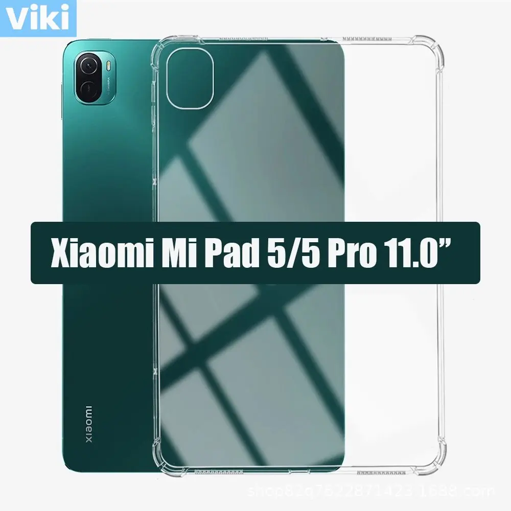 

Чехол для xiomi mi pad5, прозрачная подушка безопасности, Мягкий Силиконовый противоударный чехол для xiaomi xiami, my mipad5, mi pad 5 pro, 2021 защитные чехлы