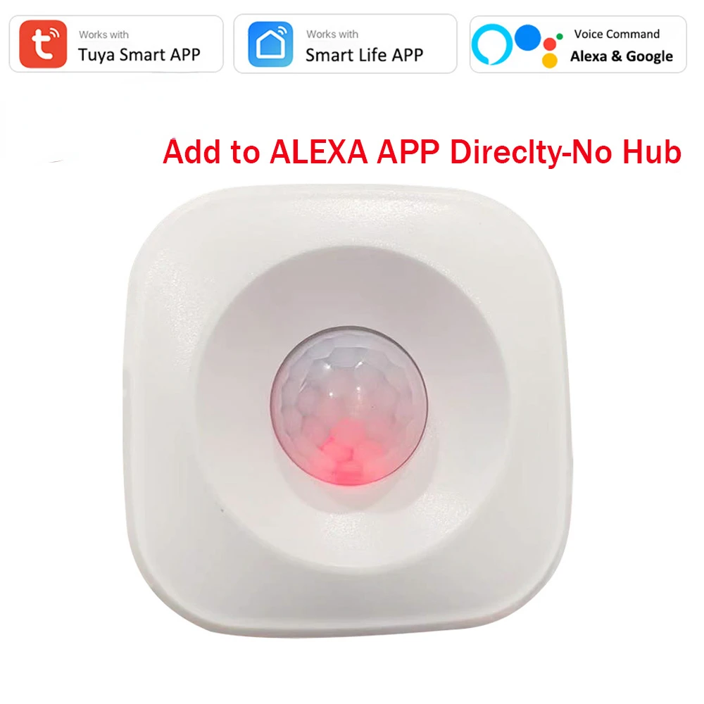 

Беспроводной инфракрасный датчик движения Tuya, датчик с голосовым оповещением и уведомлением о падении через приложение Tuya