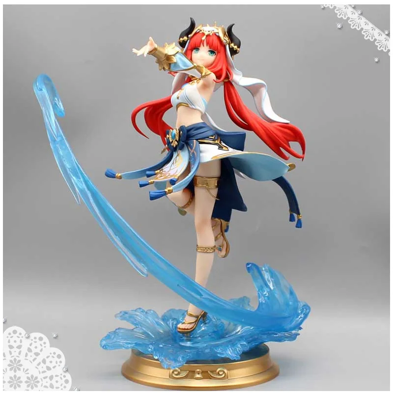 

Genshin Impact Nilou 27cm Anime Figures Sexy Action Figurine Pvc Statue Model Doll Decoration Collectible Ornament Toys Kid Gift